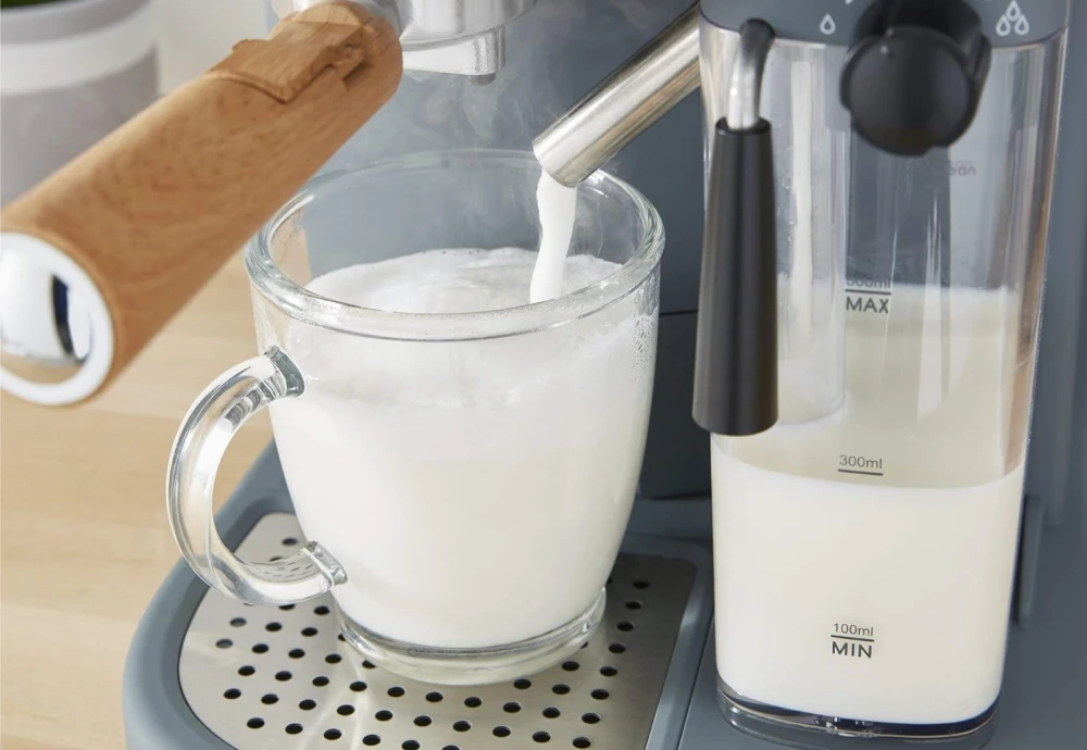 how to foam milk espresso machine