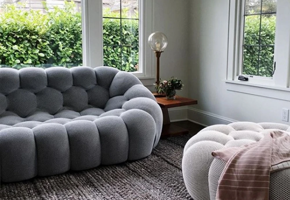 blue bubble sofa